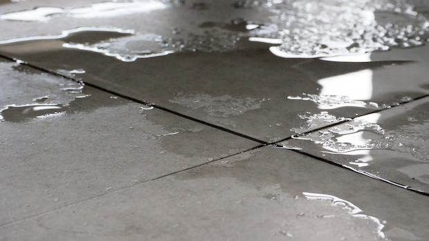 slab leak in Roseville